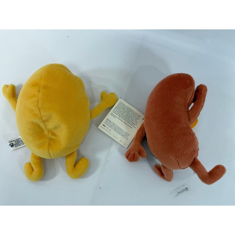 Vintage RARE Pair of Pharmeucutical Actos Ploglitazone HCI Bean Bag dolls NWT - Picture 2 of 4